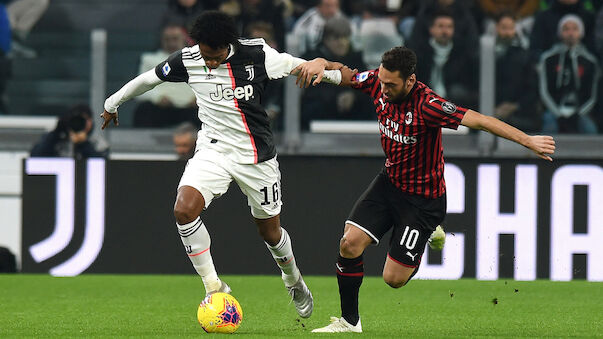 Juventus schlägt auch AC Milan knapp