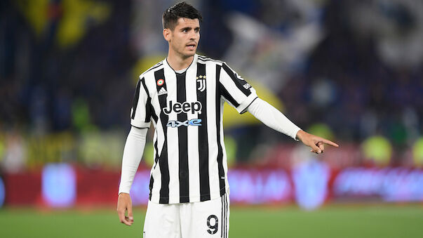 Alvaro Morata bei Juventus verabschiedet