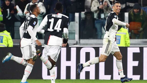 Dank Ronaldo-Doppelpack: Juve baut Vorsprung aus