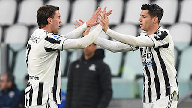 Juventus bleibt an Top-Gruppe der Serie A dran