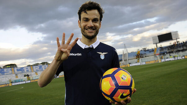 Parolo-Viererpack bei Lazio-Gala