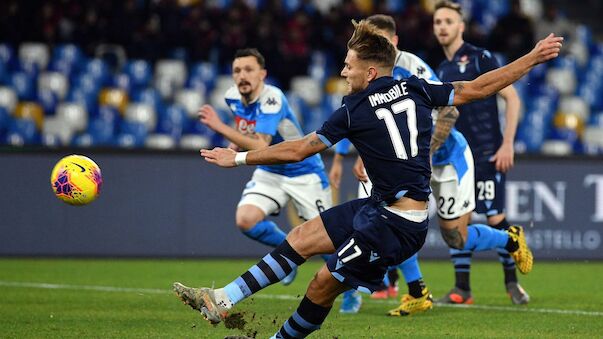 SSC Napoli kickt Titelverteidiger Lazio raus