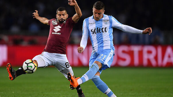 Serie A: Lazio Rom festigt in Turin CL-Platz