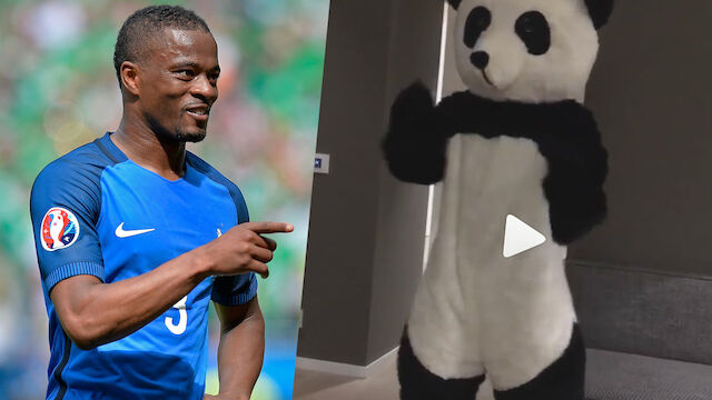 Deshalb tanzt Evra als Panda