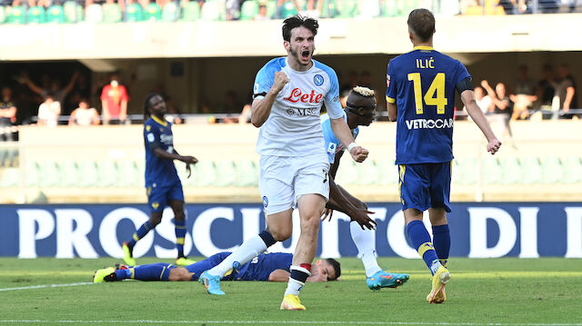 Napoli geigt gegen Verona nach Rückstand auf
