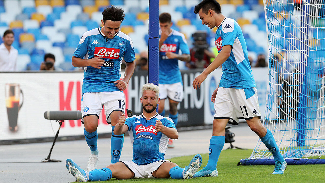 Serie A: Mertens fixiert Napoli-Heimsieg gegen Sampdoria ...