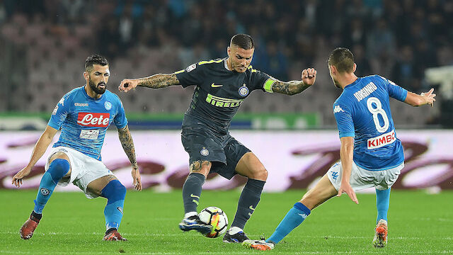 Unentschieden bei SSC Napoli gegen Inter Mailand
