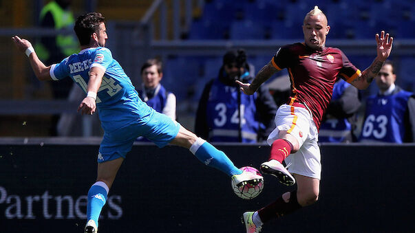 AS Roma gewinnt Spitzenspiel, Juve ist Meister
