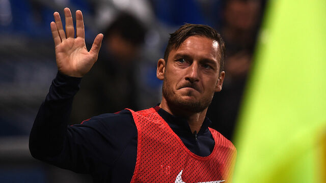 Legende Totti vor Roma-Abschied