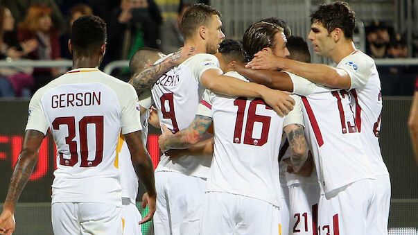 Roma schlägt Cagliari und überholt Lazio