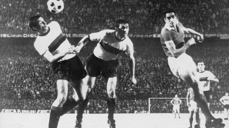 Inter Mailand im Finale des Europapokals der Landesmeister 1965