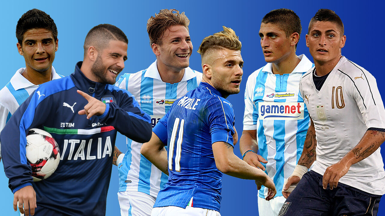 Verratti Insigne Immobile Italiens Hoffnungstrager Fussball International Italien