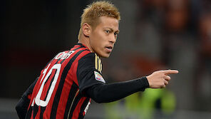 Honda trifft bei Milan-Sieg
