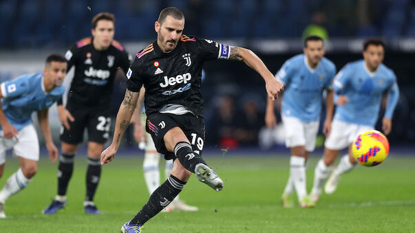 Juventus setzt sich bei Lazio Rom durch