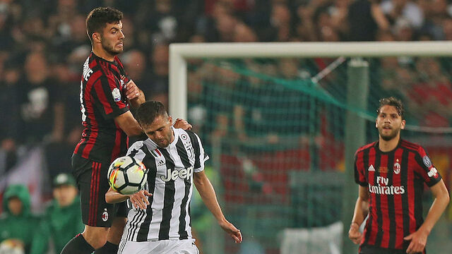 Juventus gewinnt Coppa-Finale gegen Milan klar