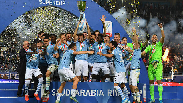 Lazio gewinnt Supercup gegen Juve