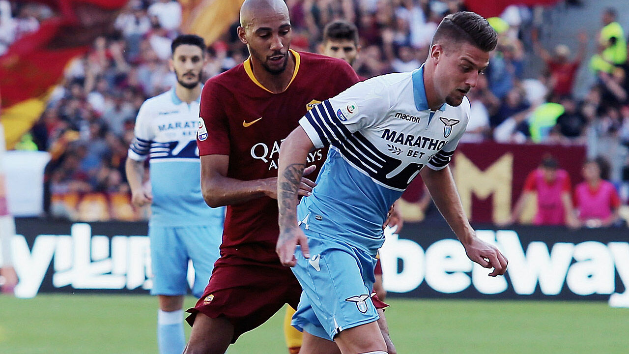 Serie A: AS Roma gewinnt Derby gegen Lazio - Fussball ...