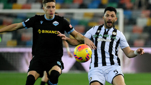 Lazio spielt in Udinese nur Unentschieden