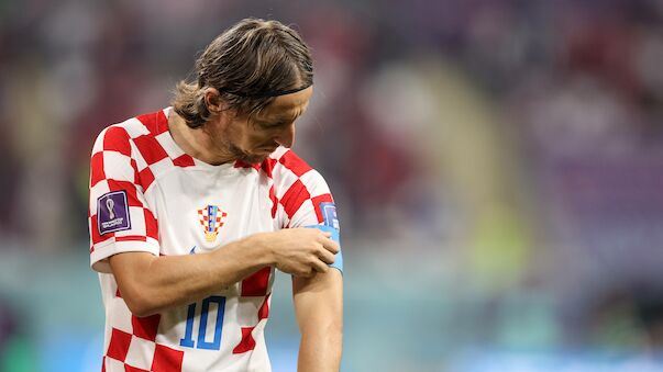 Luka Modric läuft weiterhin für Kroatien auf