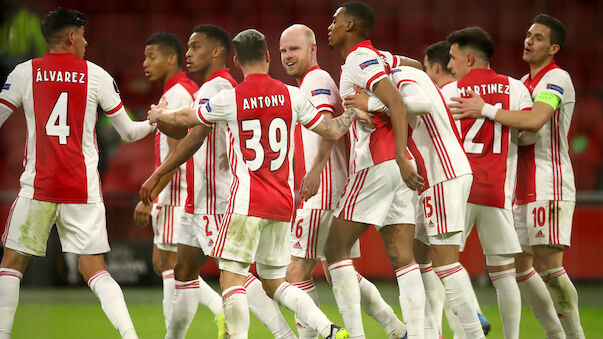 Ajax Amsterdam feiert 35. Meisterschaft