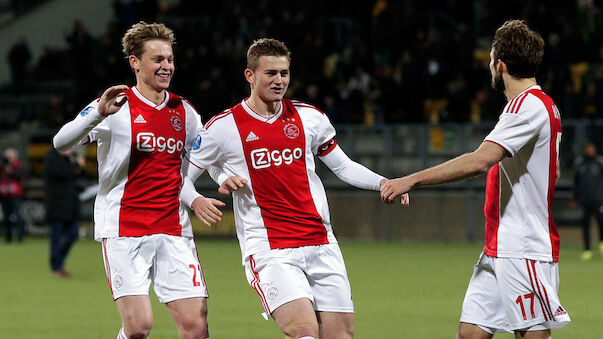Ajax-Talent Frenkie de Jong klärt seine Zukunft