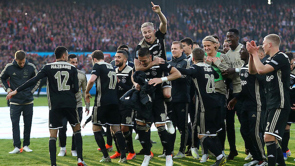Triple-Chance! Ajax sichert sich ersten Titel