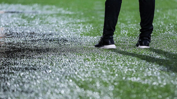 Unwetter: Spielabsage in Niederlande und Belgien