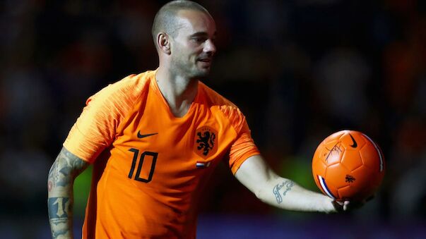 Wesley Sneijder beendet seine Karriere