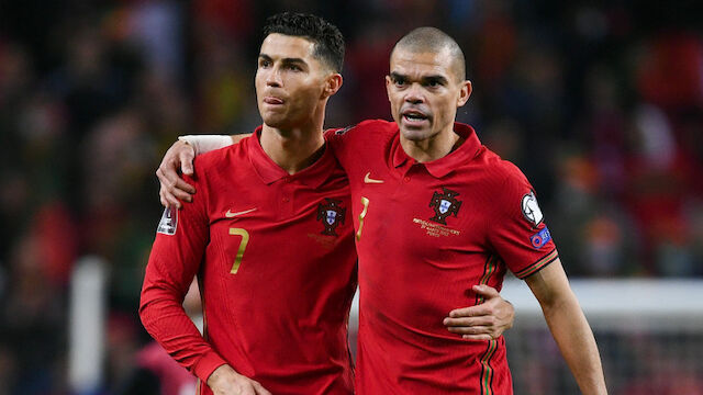Portugal nominiert EM-Kader: Ronaldo und Pepe führen Team an