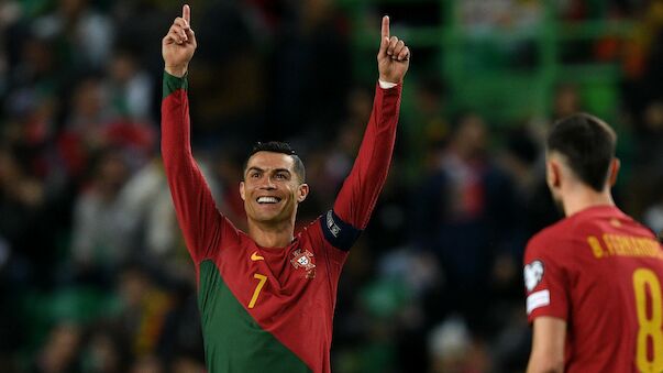 Ronaldo trifft bei neuem Weltrekord doppelt