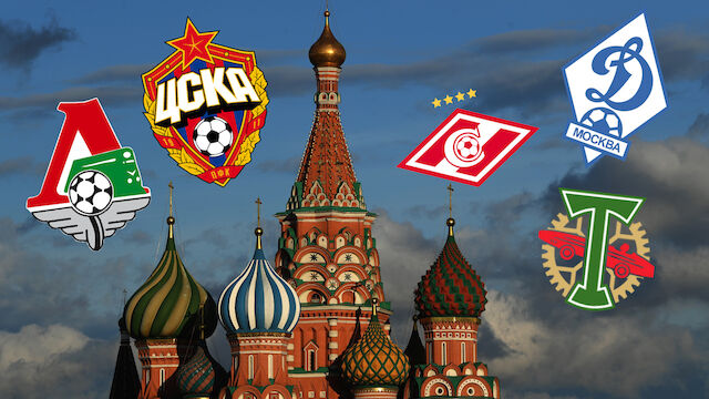 Fußball-Klubs aus Moskau: Von KGB und Roter Armee
