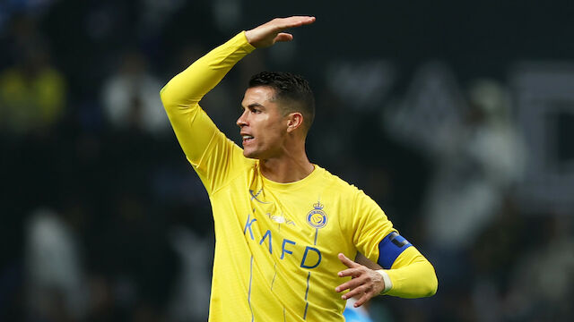 Cristiano Ronaldo sorgt mit obszöner Geste für Aufruhr