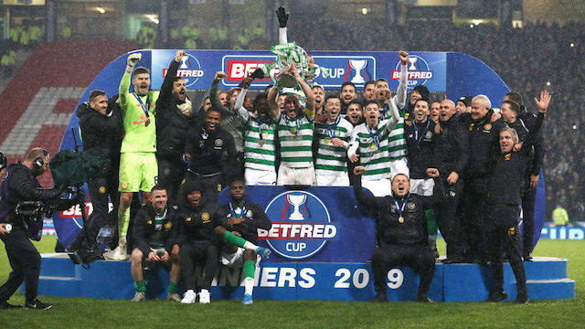 Celtic holt League Cup gegen Rangers