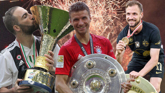 Serienmeister: Wer öfter als Bayern und Salzburg feierte