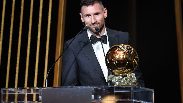 Alle Acht(ung)! Messi ist Gewinner des Ballon d'Or 2023