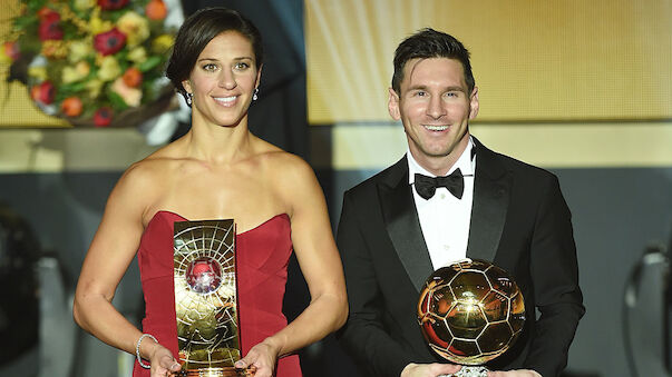 Messi und Lloyd triumphieren bei Ballon d'Or-Gala