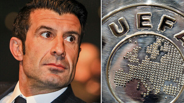 Luis Figo wird Berater und Botschafter der UEFA