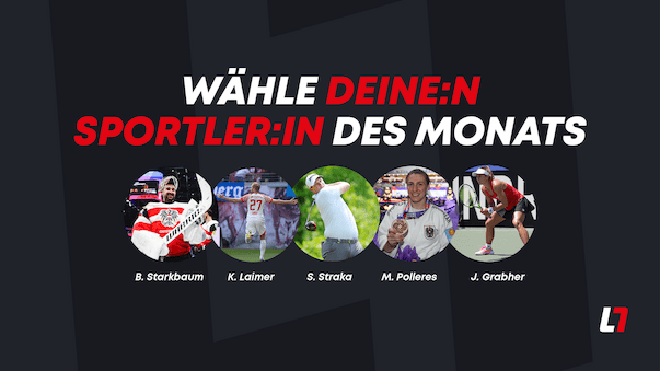 Wahl: Österreichs Sportler:in des Monats Mai