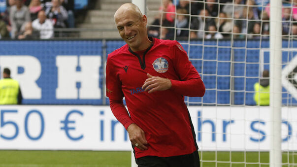 Arjen Robben ist zurück im Profi-Fußball