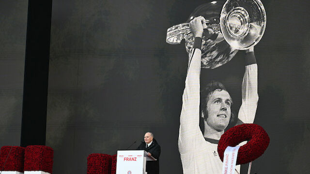 Emotionale Beckenbauer-Trauerfeier in München: "Du fehlst"