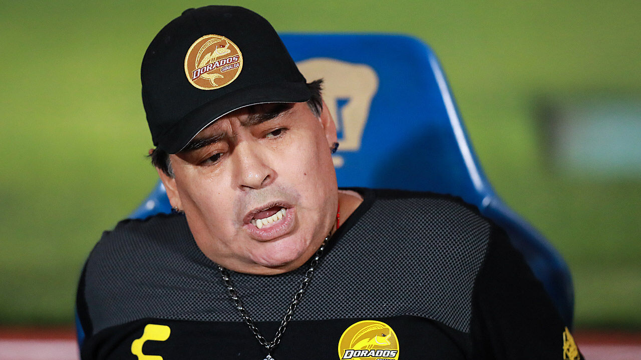 Diego Maradona sorgt mit USA-Sager für Aufregung ...