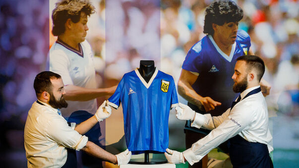 Maradona-Trikot um Rekordpreis verkauft