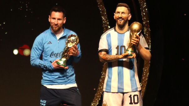 CONMEBOL ehrt Messi mit Statue neben Pele und Maradona