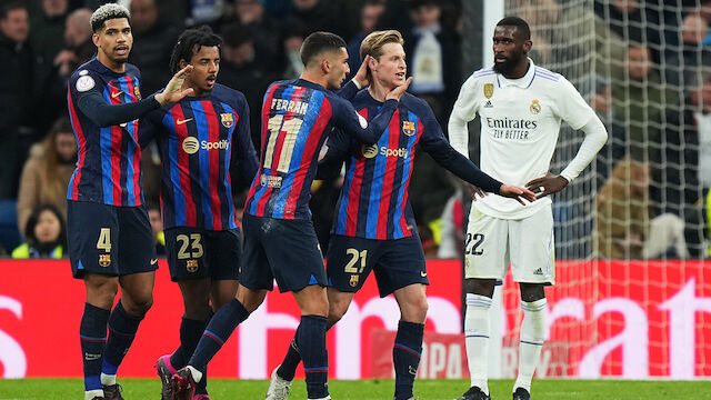 Real hadert: Barcelona "hat den Sieg nicht verdient"
