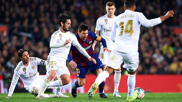 Termin für Clasico Real gegen Barcelona steht fest