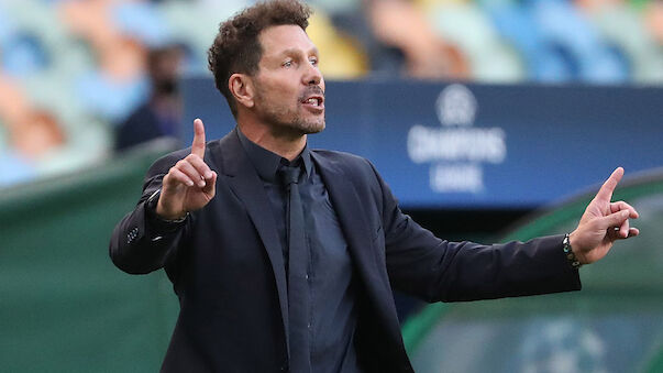 Corona: Atletico-Coach Diego Simeone positiv