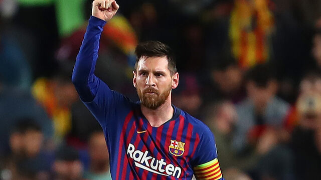 Barcelonas Lionel Messi erhielt den Goldenen Schuh