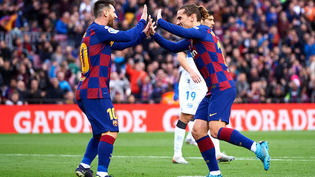 Messi und Co. schießen Deportivo Alaves ab