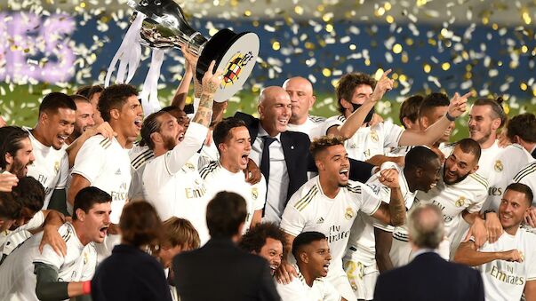 Real Madrid ist zum 34. Mal spanischer Meister
