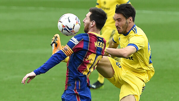 Barcelona patzt gegen Cadiz